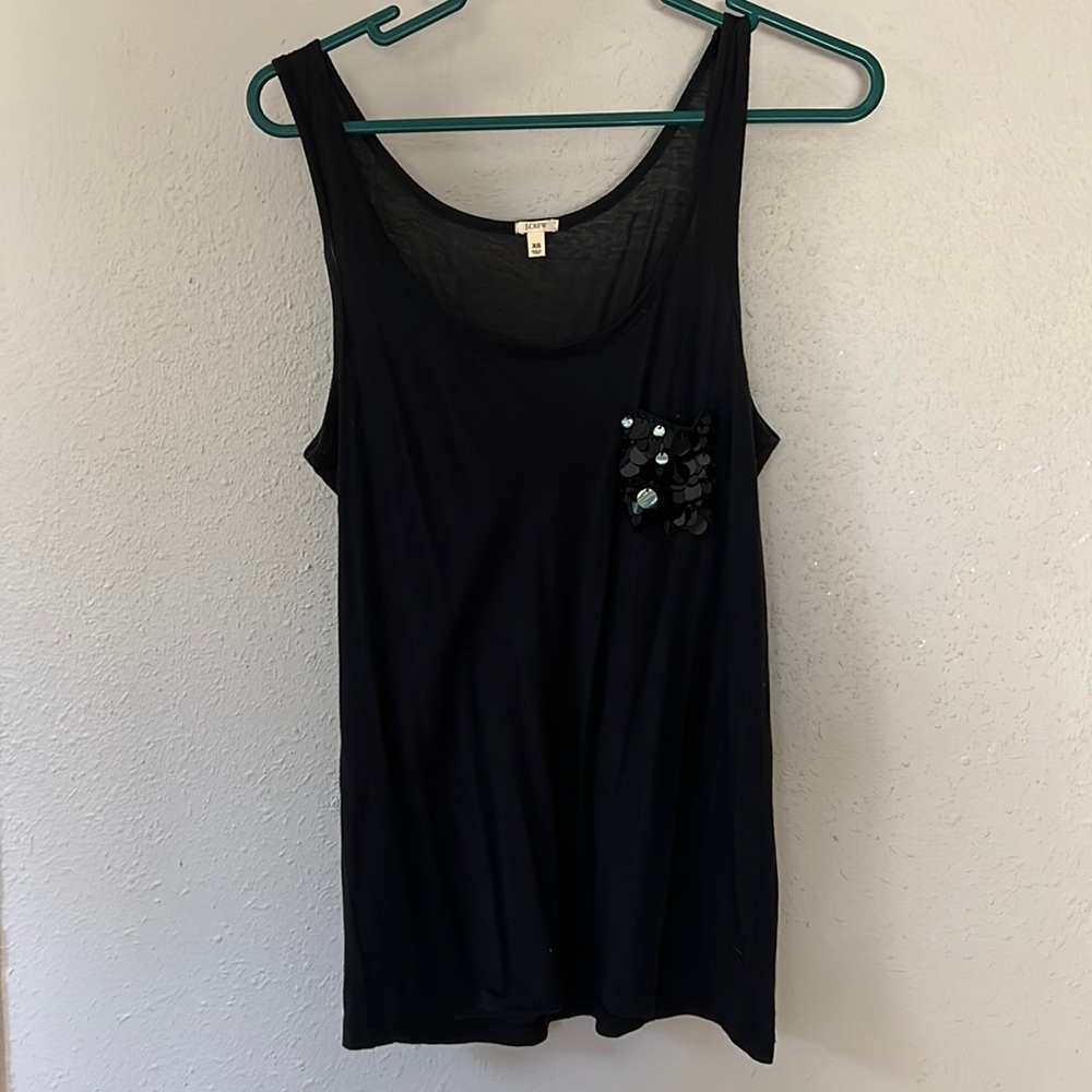 JCrew sequin tank